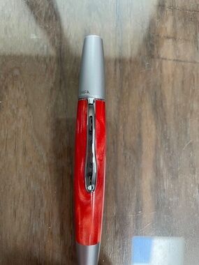 Luxury Orange Swirl Pen